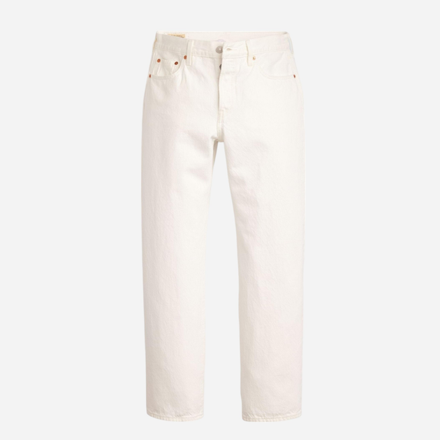 Jeansy regular fit damskie Levi's 501 90S Ankle Blank Slate A9150-0004 29-27 Białe (5401157504123) - obraz 7