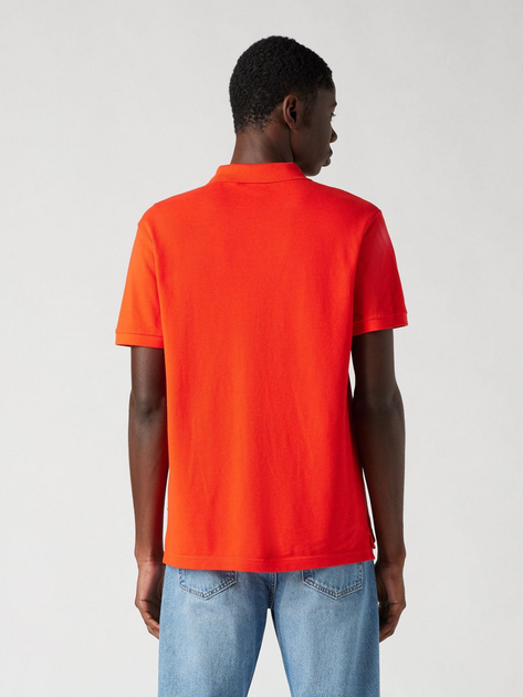 Koszulka polo męska Levi's Levis Hm Polo Paris Embroidery Flame Sc 35883-0223 S Czerwona (5401157515266) - obraz 2