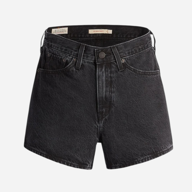 Шорти джинсові короткі жіночі Levi's 80S Mom Short Not To Interrupt A4695-0000 24 Чорні (5401105470364) - зображення 7