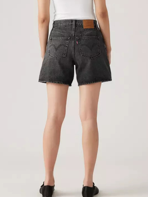 Spodenki damskie jeansowe krótkie Levi's High Baggy Short Wheres My Phone A9311-0003 28 Czarne (5401157224878) - obraz 2
