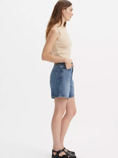 Шорти джинсові короткі жіночі Levi's High Baggy Short Worn Memory Short A9311-0005 26 Сині (5401157248676) - зображення 5