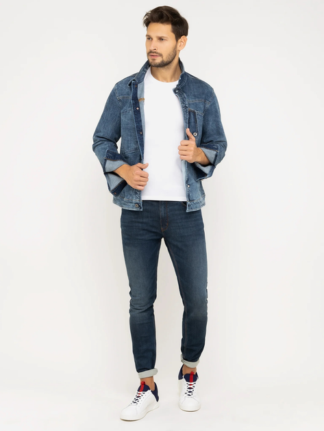 Koszulka męska bawełniana Levi's Crewneck Graphic 79681-0000 S Biały/Czarny (5400816572152) - obraz 4