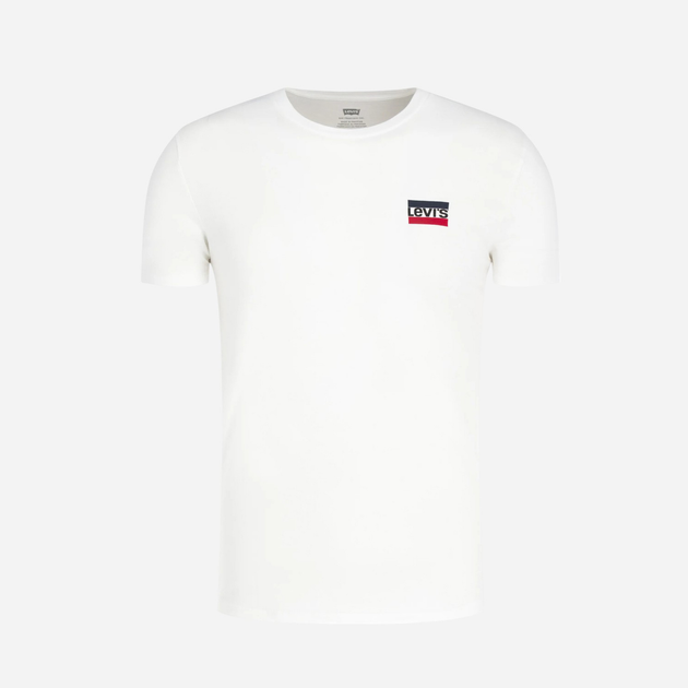 Zestaw koszulek męskich 2 szt Levi's 2Pk Crewneck Graphic 2 Pack Sw 79681-0000 XL Biały/Czarny (5400816572169) - obraz 7