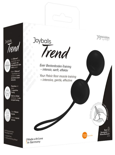 Шарики вагинальные Joyballs Trend цвет черный (06652005000000000) - изображение 5
