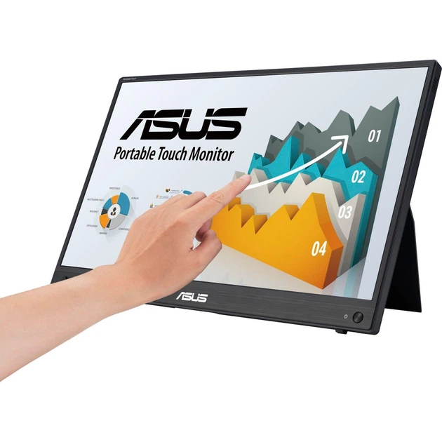 Монитор 15.6" ASUS ZenScreen MB16AHT Touch Portable (90LM0890-B01170) 1920x1080 (FullHD) IPS 60 Hz - Фото 4 Монитор 15.6" ASUS ZenScreen MB16AHT Touch Portable (90LM0890-B01170) 1920x1080 (FullHD) IPS 60 Hz - изображение 4