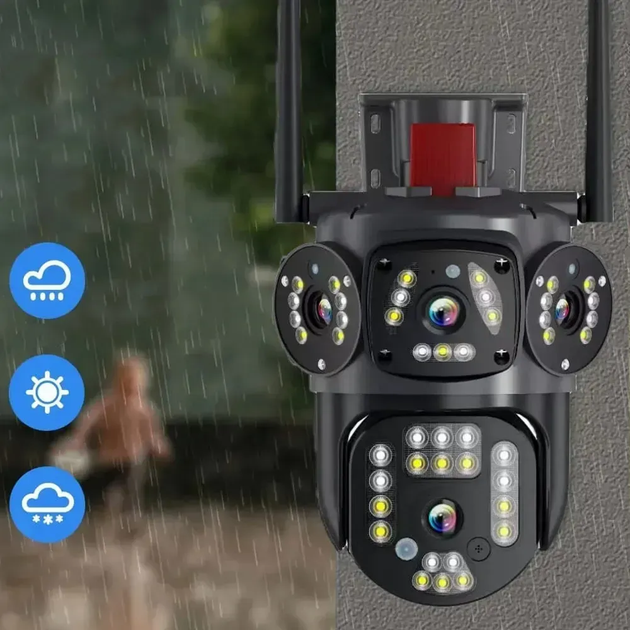 Вулична WIFI камера відеоспостереження 4MP з датчиком руху, 3L-VB30 (L) - зображення 2