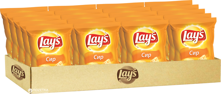 Упаковка Чипсов Lay's со вкусом сыра 71 г x 20 шт (5900259069924 ...