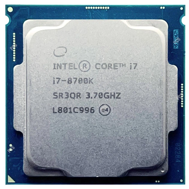 Процессор Intel Core i7-8700K SR3QR 3.7GHz/12MB LGA1151 (CM8068403358220) OEM - Фото 1 Процессор Intel Core i7-8700K SR3QR 3.7GHz/12MB LGA1151 (CM8068403358220) OEM - изображение 1