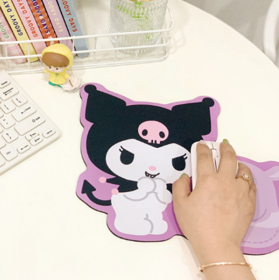 Килимок для мишки Куромі (Kuromi) геншень, манги, hello kitty, Санріо Кітті, Мелоді 270*230 фіолетовий (AN)32181 - зображення 2