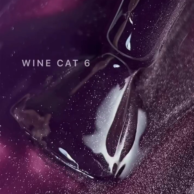 Гель-лак кошачий глаз SAGA Professional Wine Cat 06 фиолетовый, 10 мл - Фото 3 Гель-лак кошачий глаз SAGA Professional Wine Cat 06 фиолетовый, 10 мл - изображение 3