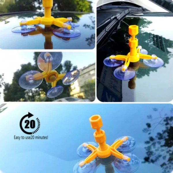 Полный набор для ремонта лобового стекла Sunroz Windshield Repair Kit - изображение 3