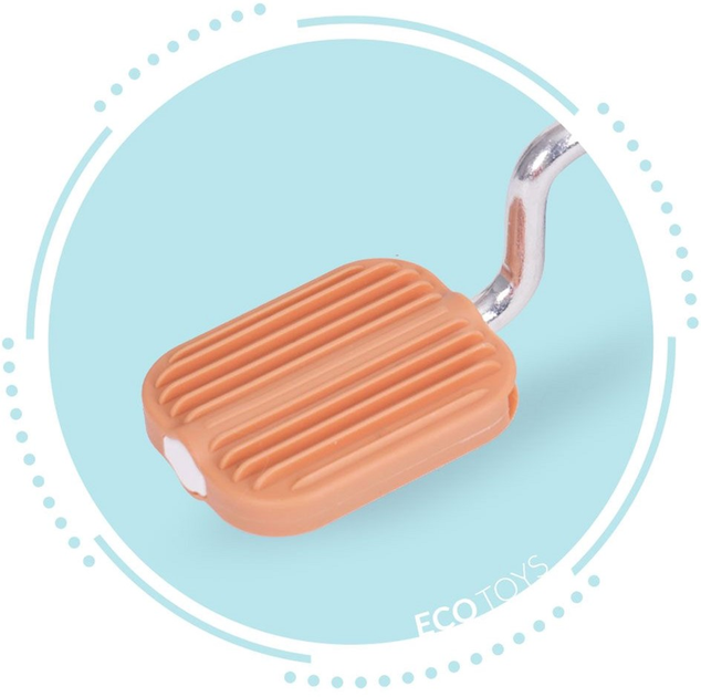 Rowerek biegowy z pedałami EcoToys treningowy kółka boczne 3w1 LC-V1359 Pink (5905817003655) - obraz 10