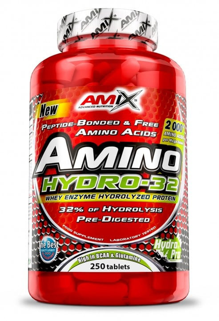 Aminokwasy Amix Amino Hydro-32 550 tabletek (8594159534681) - obraz 1