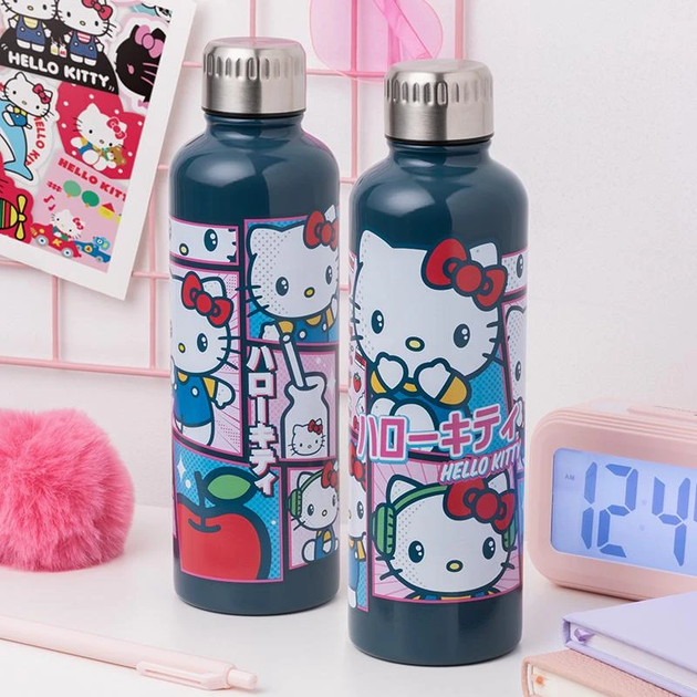 Butelka wielokrotnego użytku Paladone Hello Kitty (5056577735529) - obraz 4