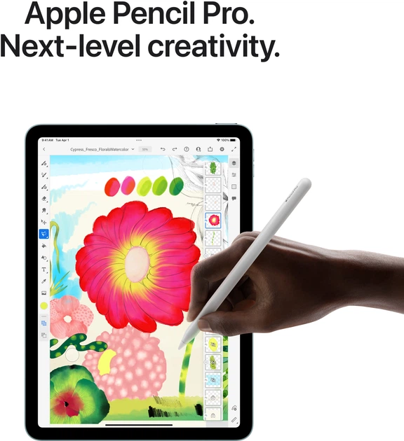 Tablet Apple iPad Air 11" M3 2025 Wi-Fi 128GB Blue (MC9X4) - obraz 6