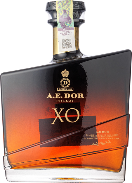 Коньяк A.E.Dor XO Nolly 0.7 л 40% в подарочной коробке (3497973058089) - изображение 2