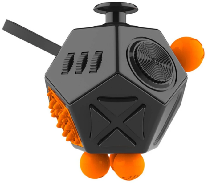 Кубик HBC Fidget для снятия стресса и тревоги (11648) - изображение 2