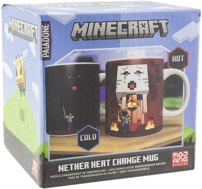 Чашка Paladone Nether Heat Change Mug 300 мл (5055964799496) - зображення 5