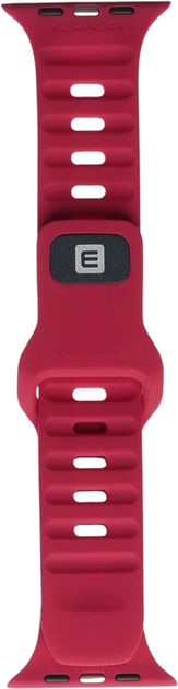 Ремінець Evelatus Sport Silicone Strap для Apple Watch Series 1/2/3/4/5/6/7/8/SE 38-41 мм Cherry (4752192077488) - зображення 2