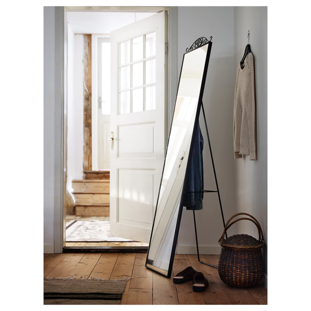 Напольное зеркало KARMSUND IKEA черный - Фото 2 Напольное зеркало KARMSUND IKEA черный - изображение 2