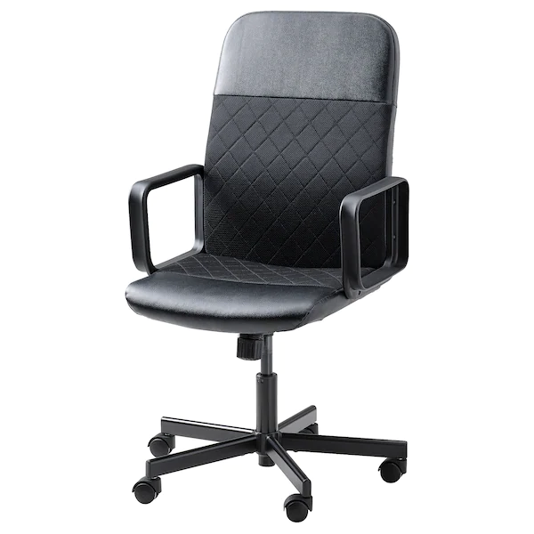 Офисное кресло RENBERGET IKEA 604.935.46 черный - Фото 1 Офисное кресло RENBERGET IKEA 604.935.46 черный - изображение 1