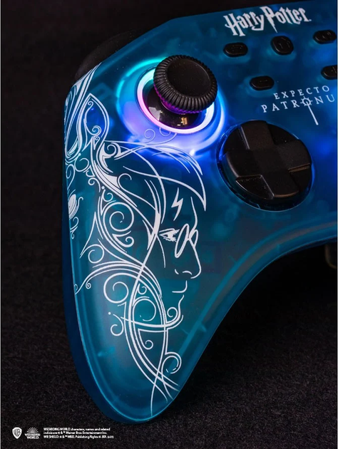 Kontroler Trade Invaders Nintendo Switch Harry Potter Expecto Patronum Blue (3760178626354) - obraz 7