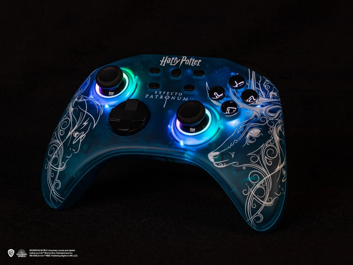 Kontroler Trade Invaders Nintendo Switch Harry Potter Expecto Patronum Blue (3760178626354) - obraz 8