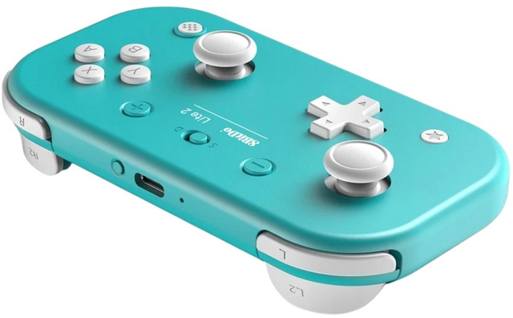 Бездротовий геймпад 8BitDo Lite 2 Bluetooth Gamepad Turquoise (6922621502326) - зображення 6