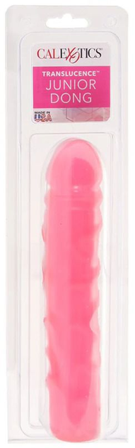 Нежный фаллоимитатор California Exotic Novelties Translucence Jr Dong 7.5 Inch Pink (02552000000000000) - изображение 10