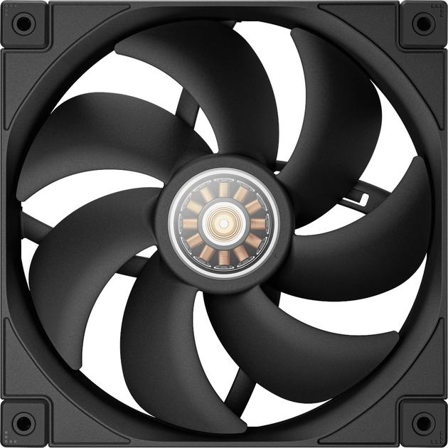 Wentylator DeepCool FT14 140 mm Black (R-FT14-BKWPN1-G) - obraz 1