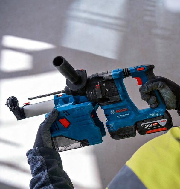 Akumulatorowy system odkurzania Bosch Professional GDE 18V-12 bez akumulatora i ładowarki (1600A028H6) - obraz 4