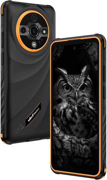 Мобільний телефон Ulefone Armor X31 Pro 8/256GB Black-Orange (6975326668477) - зображення 8