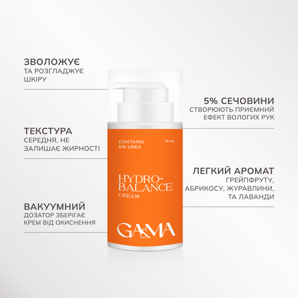 Крем интенсивное увлажнение GA&MA HYDROBALANCE, 50 мл - Фото 2 Крем интенсивное увлажнение GA&MA HYDROBALANCE, 50 мл - изображение 2