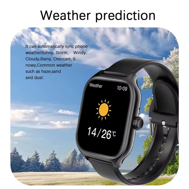 Умный смарт часы WK9 Max Черный + защитный кейс и пленка Smart Watch Android и iOS Фитнес браслет 2025 - изображение 5