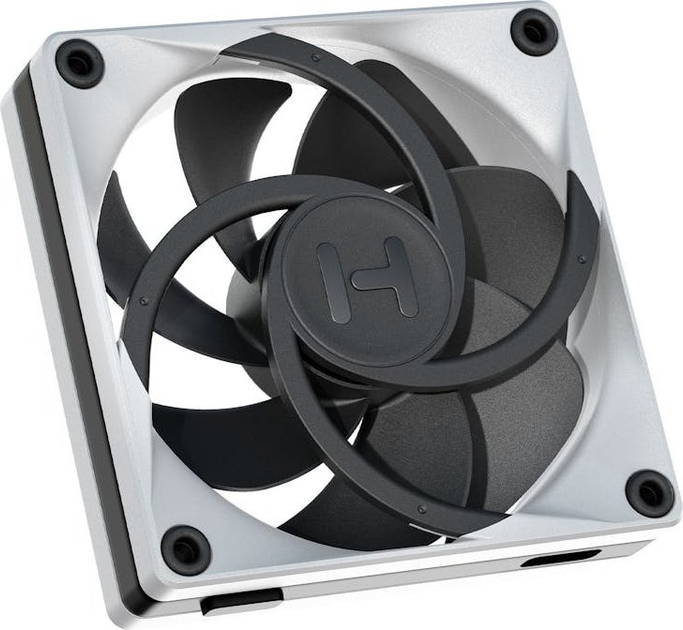Вентилятор Hyte THICC FP12 Triple Fan 3 Pack Nexus Portal 120 mm Black/Grey (FAN-HYTE-FP12-BW-3) - зображення 6
