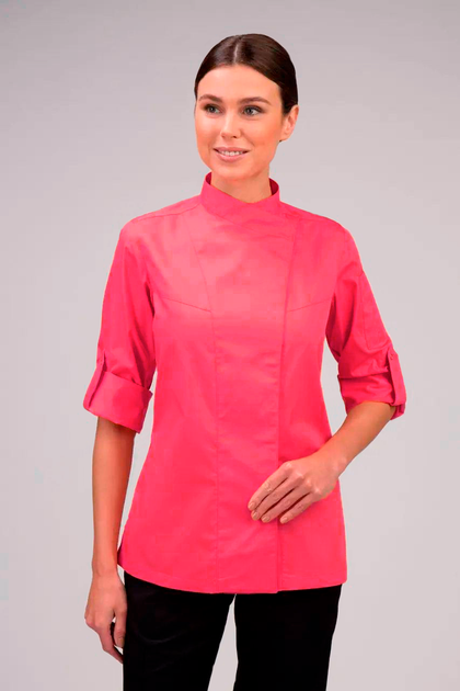 Китель поварской женский коралловый Atteks - 00898 - изображение 2