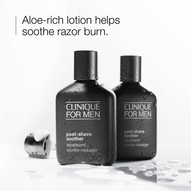 Набір для чоловіків Clinique Razor ready Routine Крем для гоління 125 мл + Бальзам після гоління 75 мл + Скраб для обличчя 30 мл + Косметичка (192333224748) - зображення 3