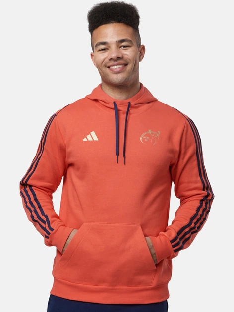 Худи мужское Adidas hz4462 XS Красное (KC1000000045360