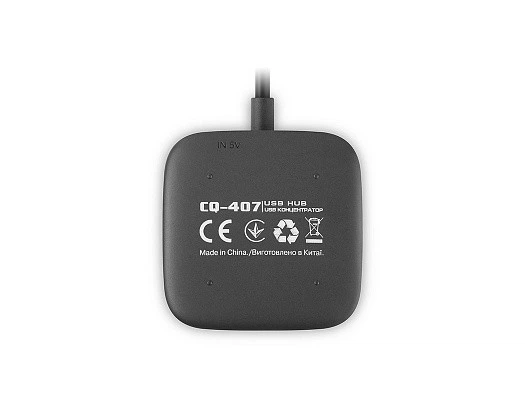USB-хаб REAL-EL CQ-407 4 ports - Фото 7 USB-хаб REAL-EL CQ-407 4 ports - зображення 7