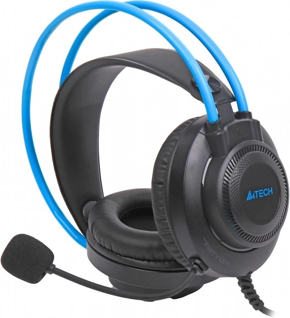 Навушники A4Tech FH200i Blue - Фото 3 Навушники A4Tech FH200i Blue - изображение 3