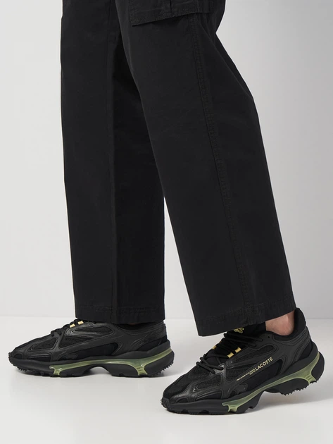 Мужские кроссовки Lacoste L003 749SMA0007-3E6 45 (T105) 28.5 см Blk/Lt Ylw (5059862512416) - изображение 2