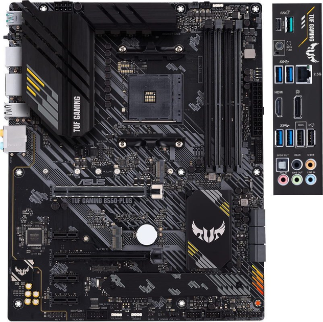 Мат. плата Материнська плата Socket_AM4 Asus TUF Gaming B550-PLUS (ATX ...