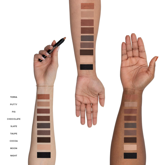 Тіні для повік Nudestix Magnetic Matte Chocolate в стіку 2.5 г (839174000956) - зображення 3