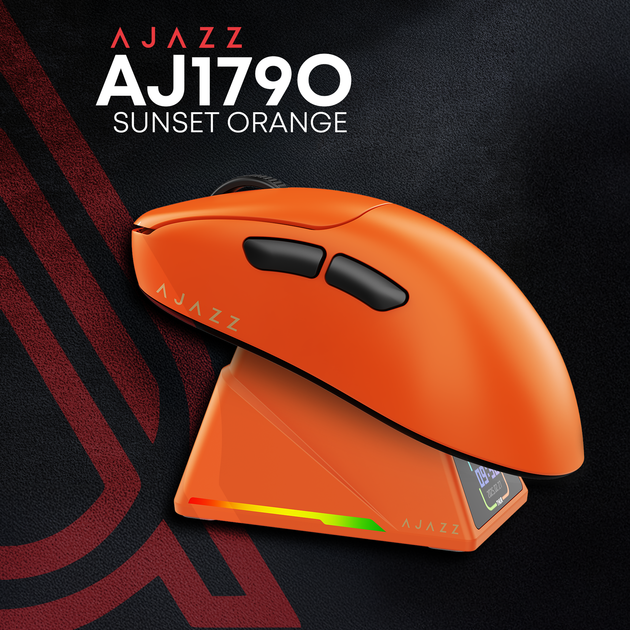 Мышка Ajazz AJ179 APEX Wireless (AJM179-A-O) Orange - изображение 13