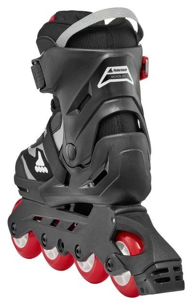 Ролики Rollerblade Microblade black-red (36.5-40) - изображение 5