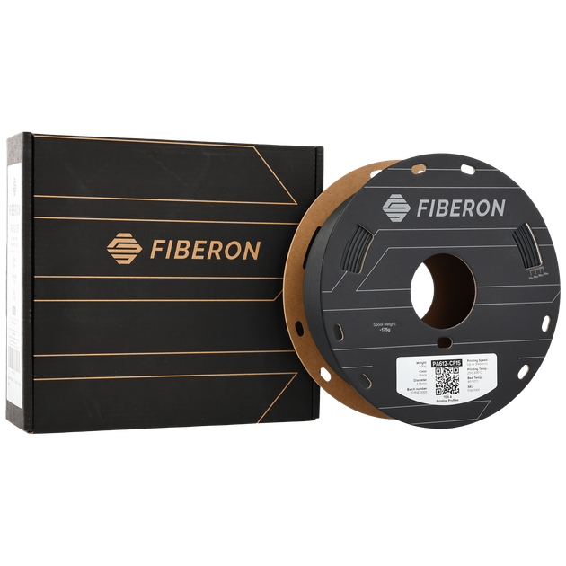 Філамент Fiberon нейлон для 3D-друку 0.5 кг Black (6938936714644) - Фото 2 Філамент Fiberon нейлон для 3D-друку 0.5 кг Black (6938936714644) - зображення 2
