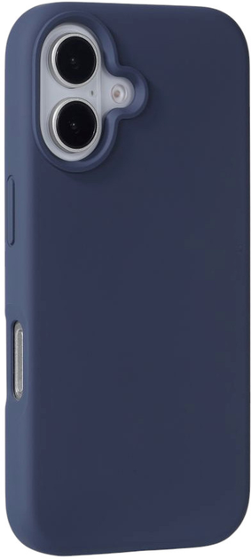 Панель Evelatus Premium MagSafe Soft Touch Silicone Case для Apple iPhone 16 Midnight Blue (4752192090630) - зображення 2