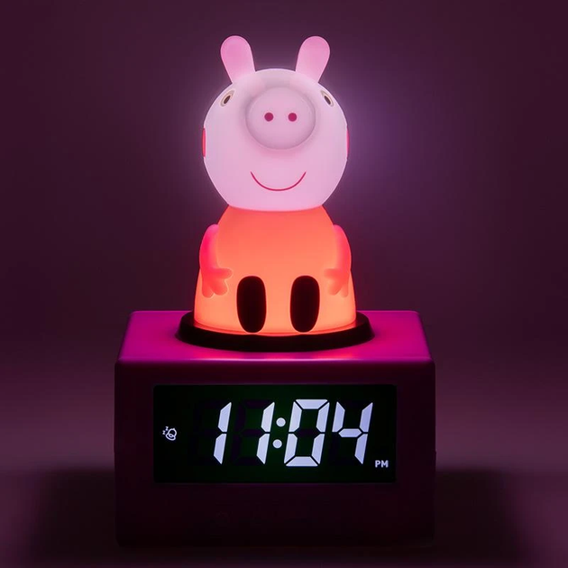 Budzik Paladone Świnka Peppa 15.5 cm (5056577728279) - obraz 3