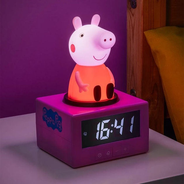 Budzik Paladone Świnka Peppa 15.5 cm (5056577728279) - obraz 4