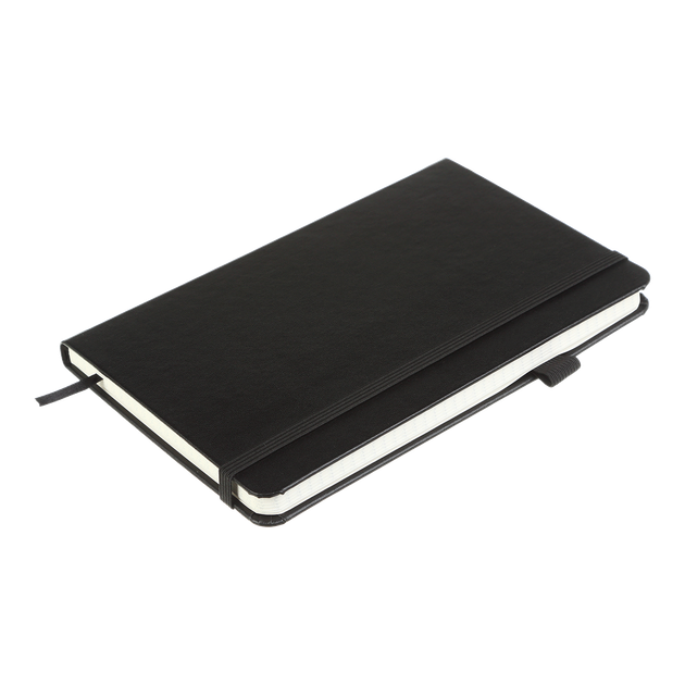 Книга записна Buromax Etalon 125*195мм 96 аркушів у крапку обкладинка штучна шкіра Чорна (BM.291360-01) - зображення 3